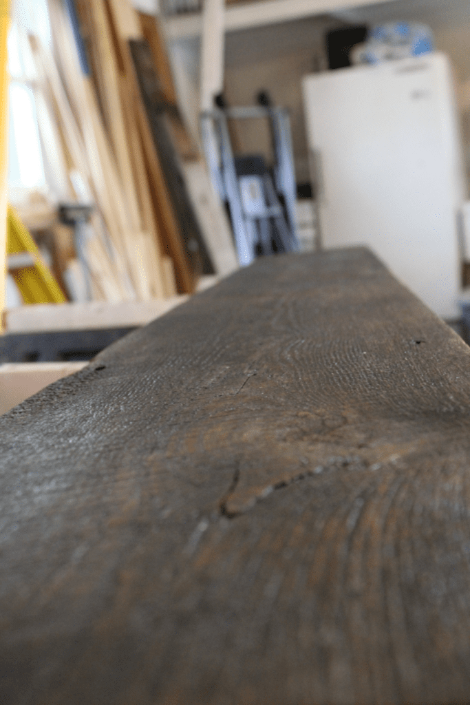 sealed barnwood with polyurethane