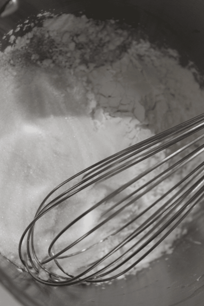 Whisk the dry ingredients together